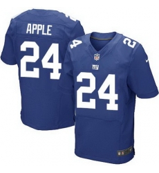 Nike Giants #24 Eli Apple Royal Blue Team Color Men Stitched NFL Elite Jersey Nike Giants #24 Eli Apple Royal Blue Team Color Men Stitched NFL Elite Jersey
