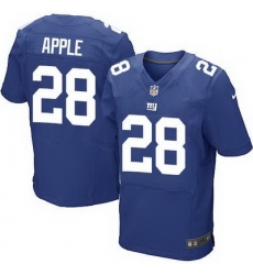Nike Giants #28 Eli Apple Royal Blue Team Color Mens Stitched NFL Elite Jersey Nike Giants #28 Eli Apple Royal Blue Team Color Mens Stitched NFL Elite Jersey