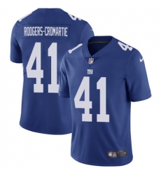 Nike Giants #41 Dominique Rodgers Cromartie Royal Blue Team Color Mens Stitched NFL Vapor Untouchable Limited Jersey Nike Giants #41 Dominique Rodgers Cromartie Royal Blue Team Color Mens Stitched NFL Vapor Untouchable Limited Jersey