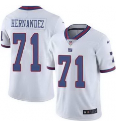 Nike Giants 71 Will Hernandez White Color Rush Limited Jersey Nike Giants 71 Will Hernandez White Color Rush Limited Jersey