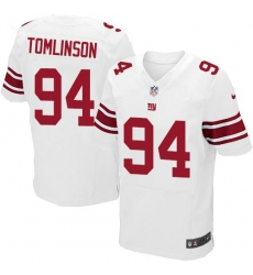Nike Giants #94 Dalvin Tomlinson White Mens Stitched NFL Elite Jersey Nike Giants #94 Dalvin Tomlinson White Mens Stitched NFL Elite Jersey
