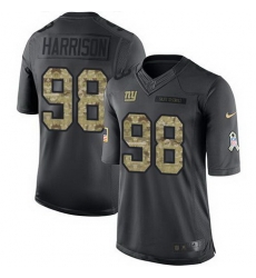 Nike Giants #98 Damon Harrison Black Mens Stitched NFL Limited 2016 Salute to Service Jersey Nike Giants #98 Damon Harrison Black Mens Stitched NFL Limited 2016 Salute to Service Jersey