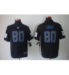 Nike New York Giants 80 Victor Cruz Black Limited Impact NFL Jersey Nike New York Giants 80 Victor Cruz Black Limited Impact NFL Jersey