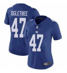 Giants #47 Alec Ogletree Royal Blue Team Color Women Stitched Football Vapor Untouchable Limited Jersey Giants #47 Alec Ogletree Royal Blue Team Color Women Stitched Football Vapor Untouchable Limited Jersey
