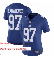 Giants 97 Dexter Lawrence Royal Blue Team Color Women Stitched Football Vapor Untouchable Limited Jersey Giants 97 Dexter Lawrence Royal Blue Team Color Women Stitched Football Vapor Untouchable Limited Jersey