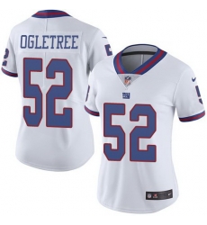 Nike Giants 52 Alec Ogletree White Women Color Rush Limited Jersey Nike Giants 52 Alec Ogletree White Women Color Rush Limited Jersey