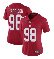 Nike Giants #98 Damon Harrison Red Alternate Womens Stitched NFL Vapor Untouchable Limited Jersey Nike Giants #98 Damon Harrison Red Alternate Womens Stitched NFL Vapor Untouchable Limited Jersey