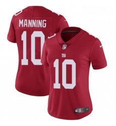 Womens Nike New York Giants 10 Eli Manning Elite Red Alternate NFL Jersey Womens Nike New York Giants 10 Eli Manning Elite Red Alternate NFL Jersey