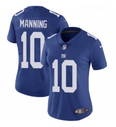 Womens Nike New York Giants 10 Eli Manning Elite Royal Blue Team Color NFL Jersey Womens Nike New York Giants 10 Eli Manning Elite Royal Blue Team Color NFL Jersey