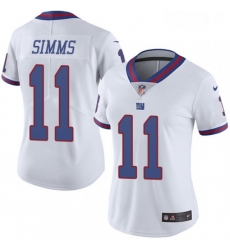 Womens Nike New York Giants 11 Phil Simms Limited White Rush Vapor Untouchable NFL Jersey Womens Nike New York Giants 11 Phil Simms Limited White Rush Vapor Untouchable NFL Jersey