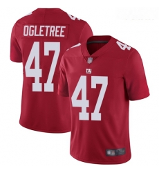Giants #47 Alec Ogletree Red Alternate Youth Stitched Football Vapor Untouchable Limited Jersey Giants #47 Alec Ogletree Red Alternate Youth Stitched Football Vapor Untouchable Limited Jersey