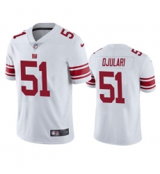 Youth New York Giants 51 Azeez Ojulari White Vapor Untouchable Limited Stitched Jersey Youth New York Giants 51 Azeez Ojulari White Vapor Untouchable Limited Stitched Jersey