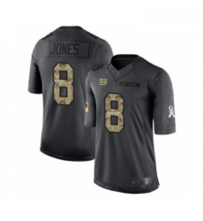 Youth New York Giants 8 Daniel Jones Limited Black 2016 Salute to Service Football Jersey Youth New York Giants 8 Daniel Jones Limited Black 2016 Salute to Service Football Jersey