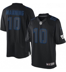Youth Nike New York Giants 10 Eli Manning Limited Black Impact NFL Jersey Youth Nike New York Giants 10 Eli Manning Limited Black Impact NFL Jersey