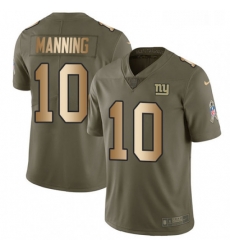 Youth Nike New York Giants 10 Eli Manning Limited OliveGold 2017 Salute to Service NFL Jersey Youth Nike New York Giants 10 Eli Manning Limited OliveGold 2017 Salute to Service NFL Jersey