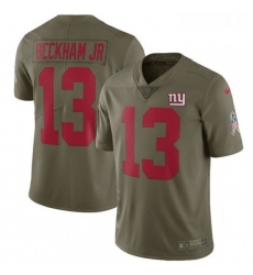 Youth Nike New York Giants 13 Odell Beckham Jr Limited Olive 2017 Salute to Service NFL Jersey Youth Nike New York Giants 13 Odell Beckham Jr Limited Olive 2017 Salute to Service NFL Jersey