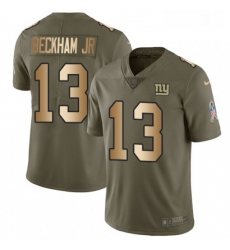 Youth Nike New York Giants 13 Odell Beckham Jr Limited OliveGold 2017 Salute to Service NFL Jersey Youth Nike New York Giants 13 Odell Beckham Jr Limited OliveGold 2017 Salute to Service NFL Jersey