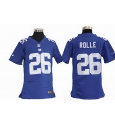 Youth Nike New York Giants #26 Antrel Rolle blue Jerseys Youth Nike New York Giants #26 Antrel Rolle blue Jerseys