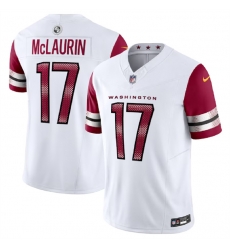 Men Washington Commanders 17 Terry McLaurin White 2023 F U S E Vapor Limited Stitched Football Jersey Men Washington Commanders 17 Terry McLaurin White 2023 F U S E Vapor Limited Stitched Football Jersey
