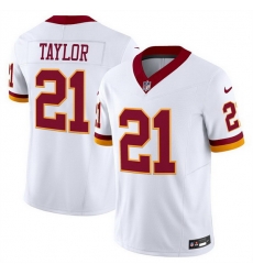 Men Washington Commanders 21 Sean Taylor White 2025 F U S E Throwback Vapor Limited Stitched Football Jersey Men Washington Commanders 21 Sean Taylor White 2025 F U S E Throwback Vapor Limited Stitched Football Jersey