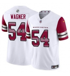 Men Washington Commanders 54 Bobby Wagner White 2023 F U S E Vapor Limited Stitched Football Jersey Men Washington Commanders 54 Bobby Wagner White 2023 F U S E Vapor Limited Stitched Football Jersey