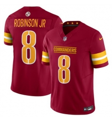 Men Washington Commanders 8 Brian Robinson Jr Burgundy 2024 F U S E Vapor Limited Stitched Football Jersey Men Washington Commanders 8 Brian Robinson Jr Burgundy 2024 F U S E Vapor Limited Stitched Football Jersey
