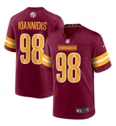Men Washington Commanders 98 Matt Ioannidis 2022 Burgundy Game Stitched Jersey Men Washington Commanders 98 Matt Ioannidis 2022 Burgundy Game Stitched Jersey