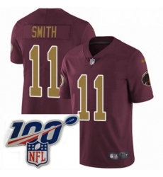Mens Nike Washington Redskins 11 Alex Smith Burgundy RedGold Number Alternate 80TH Anniversary Vapor Untouchable Limited Stitched 100th anniversary Neck Pa Mens Nike Washington Redskins 11 Alex Smith Burgundy RedGold Number Alternate 80TH Anniversary Vapor Untouchable Limited Stitched 100th anniversary Neck Pa
