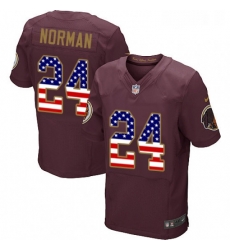 Mens Nike Washington Redskins 24 Josh Norman Elite Burgundy Red Alternate USA Flag Fashion NFL Jersey Mens Nike Washington Redskins 24 Josh Norman Elite Burgundy Red Alternate USA Flag Fashion NFL Jersey