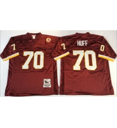 Mitchell&Ness Redskins 70 Sam Huff Red Throwback Stitched NFL Jersey Mitchell&Ness Redskins 70 Sam Huff Red Throwback Stitched NFL Jersey