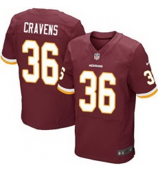 Nike Redskins #36 Su 27a Cravens Burgundy Red Team Color Mens Stitched NFL Elite Jersey Nike Redskins #36 Su 27a Cravens Burgundy Red Team Color Mens Stitched NFL Elite Jersey