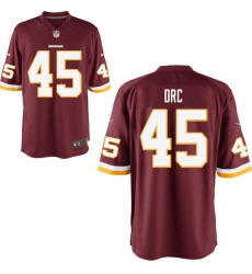 Nike Redskins 45 Drc Burgundy Game Jersey Nike Redskins 45 Drc Burgundy Game Jersey