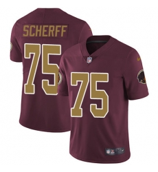 Nike Redskins #75 Brandon Scherff Burgundy Red Alternate Mens Stitched NFL Vapor Untouchable Limited Jersey Nike Redskins #75 Brandon Scherff Burgundy Red Alternate Mens Stitched NFL Vapor Untouchable Limited Jersey