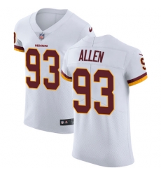 Nike Redskins #93 Jonathan Allen White Mens Stitched NFL Vapor Untouchable Elite Jersey Nike Redskins #93 Jonathan Allen White Mens Stitched NFL Vapor Untouchable Elite Jersey