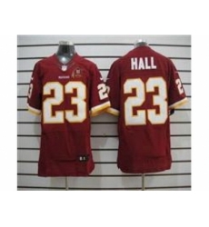 Nike Washington Redskins 23 DeAngelo Hall Red Elite 80TH Patch NFL Jersey Nike Washington Redskins 23 DeAngelo Hall Red Elite 80TH Patch NFL Jersey