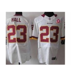 Nike Washington Redskins 23 DeAngelo Hall white Elite 80TH Patch NFL Jersey Nike Washington Redskins 23 DeAngelo Hall white Elite 80TH Patch NFL Jersey