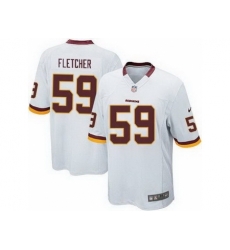 Nike Washington Redskins 59 London Fletcher White Game NFL Jersey Nike Washington Redskins 59 London Fletcher White Game NFL Jersey