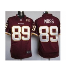 Nike Washington Redskins 89 Santana Moss Red Game 80TH Patch NFL Jersey Nike Washington Redskins 89 Santana Moss Red Game 80TH Patch NFL Jersey