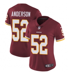 Nike Redskins #52 Ryan Anderson Burgundy Red Team Color Womens Stitched NFL Vapor Untouchable Limited Jersey Nike Redskins #52 Ryan Anderson Burgundy Red Team Color Womens Stitched NFL Vapor Untouchable Limited Jersey