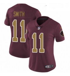Womens Nike Washington Redskins 11 Alex Smith Burgundy RedGold Number Alternate 80TH Anniversary Vapor Untouchable Elite Player NFL Jersey Womens Nike Washington Redskins 11 Alex Smith Burgundy RedGold Number Alternate 80TH Anniversary Vapor Untouchable Elite Player NFL Jersey