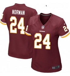 Womens Nike Washington Redskins 24 Josh Norman Game Burgundy Red Team Color NFL Jersey Womens Nike Washington Redskins 24 Josh Norman Game Burgundy Red Team Color NFL Jersey