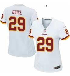 Womens Nike Washington Redskins 29 Derrius Guice Game White NFL Jersey Womens Nike Washington Redskins 29 Derrius Guice Game White NFL Jersey