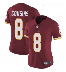 Womens Nike Washington Redskins 8 Kirk Cousins Elite Burgundy Red Team Color NFL Jersey Womens Nike Washington Redskins 8 Kirk Cousins Elite Burgundy Red Team Color NFL Jersey