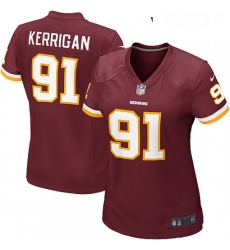 Womens Nike Washington Redskins 91 Ryan Kerrigan Game Burgundy Red Team Color NFL Jersey Womens Nike Washington Redskins 91 Ryan Kerrigan Game Burgundy Red Team Color NFL Jersey
