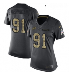 Womens Nike Washington Redskins 91 Ryan Kerrigan Limited Black 2016 Salute to Service NFL Jersey Womens Nike Washington Redskins 91 Ryan Kerrigan Limited Black 2016 Salute to Service NFL Jersey