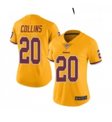 Womens Washington Redskins 20 Landon Collins Limited Gold Rush Vapor Untouchable Football Jersey Womens Washington Redskins 20 Landon Collins Limited Gold Rush Vapor Untouchable Football Jersey