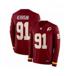 Youth Nike Washington Redskins 91 Ryan Kerrigan Limited Burgundy Therma Long Sleeve NFL Jersey Youth Nike Washington Redskins 91 Ryan Kerrigan Limited Burgundy Therma Long Sleeve NFL Jersey