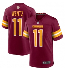 Youth Washington Commanders #11 Carson Wentz Red Burgundy Stitched Limited Jersey Youth Washington Commanders #11 Carson Wentz Red Burgundy Stitched Limited Jersey