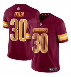 Youth Washington Commanders 30 Austin Ekeler Burgundy Vapor Limited Stitched Football Jersey Youth Washington Commanders 30 Austin Ekeler Burgundy Vapor Limited Stitched Football Jersey