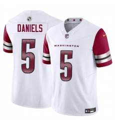 Youth Washington Commanders 5 Jayden Daniels White 2024 Draft F U S E Vapor Limited Stitched Football Jersey Youth Washington Commanders 5 Jayden Daniels White 2024 Draft F U S E Vapor Limited Stitched Football Jersey